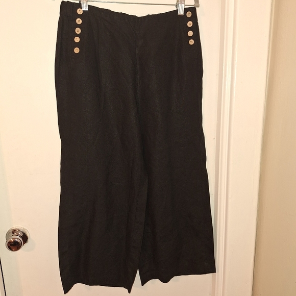 J. Jill Pants - J Jill Love Linen Crop Pants